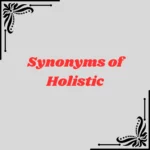 Synonyms of Holistic A