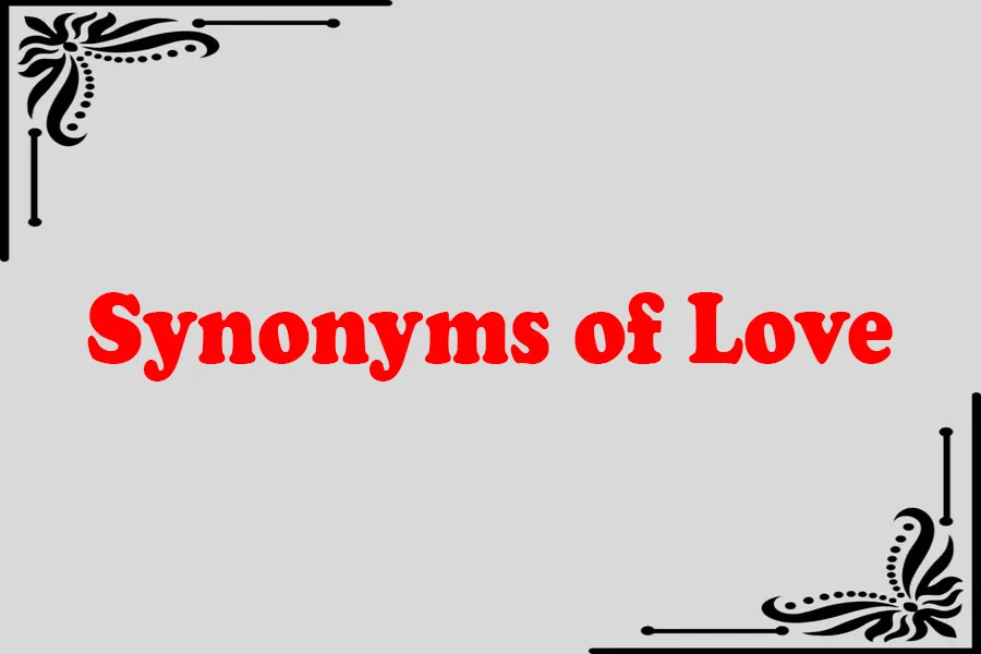 Synonyms of Love