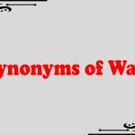 Synonyms of Was