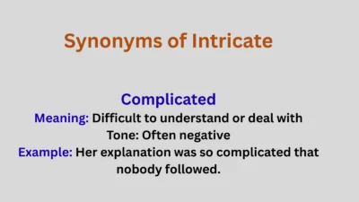 30 Intricate Synonyms: Strong Alternatives for Smarter Writing