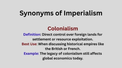 Synonyms of Imperialism