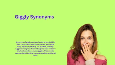 Giggly Synonyms People Secretly Use in Conversations