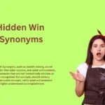 Hidden Win Synonyms: Words for Secret Victories
