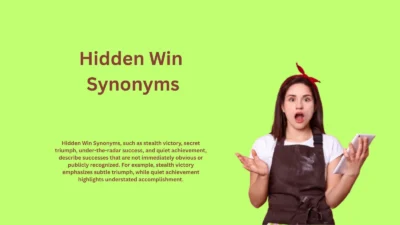Hidden Win Synonyms: Words for Secret Victories