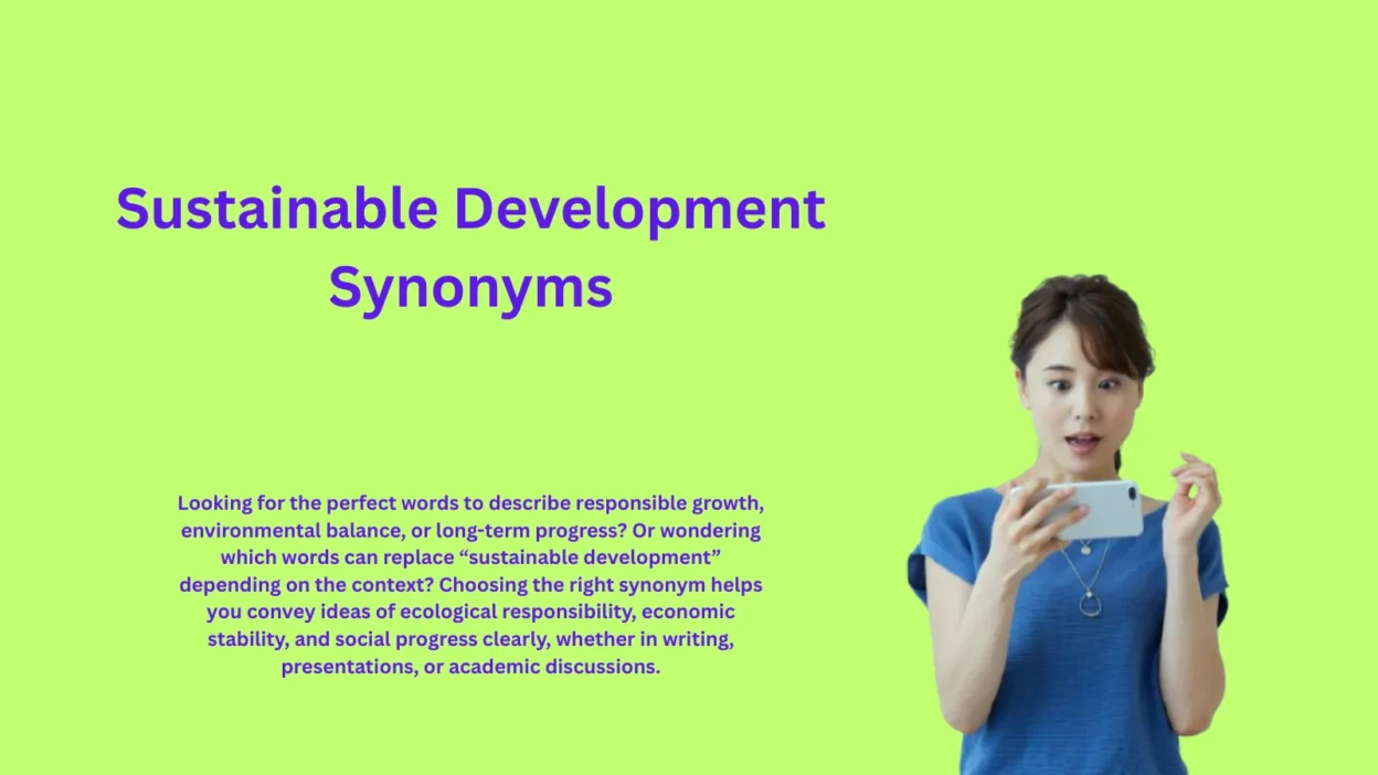 Sustainable Development Synonyms That Drive Lasting Impact