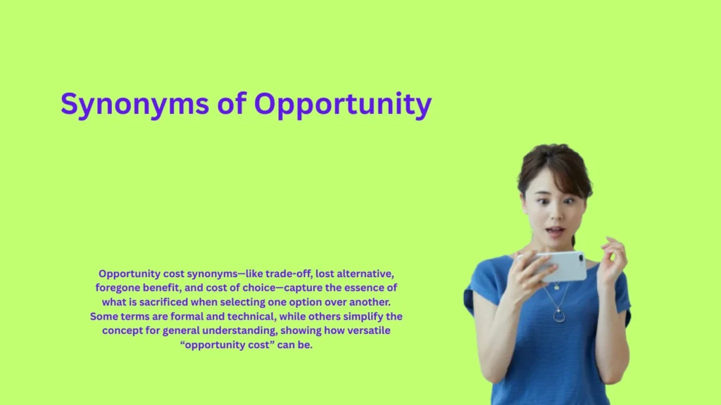 Synonyms of Opportunity That Unlock New Possibilities