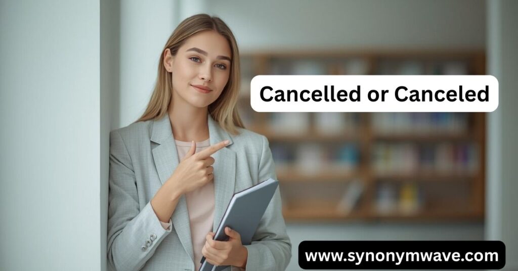 Cancelled or Canceled