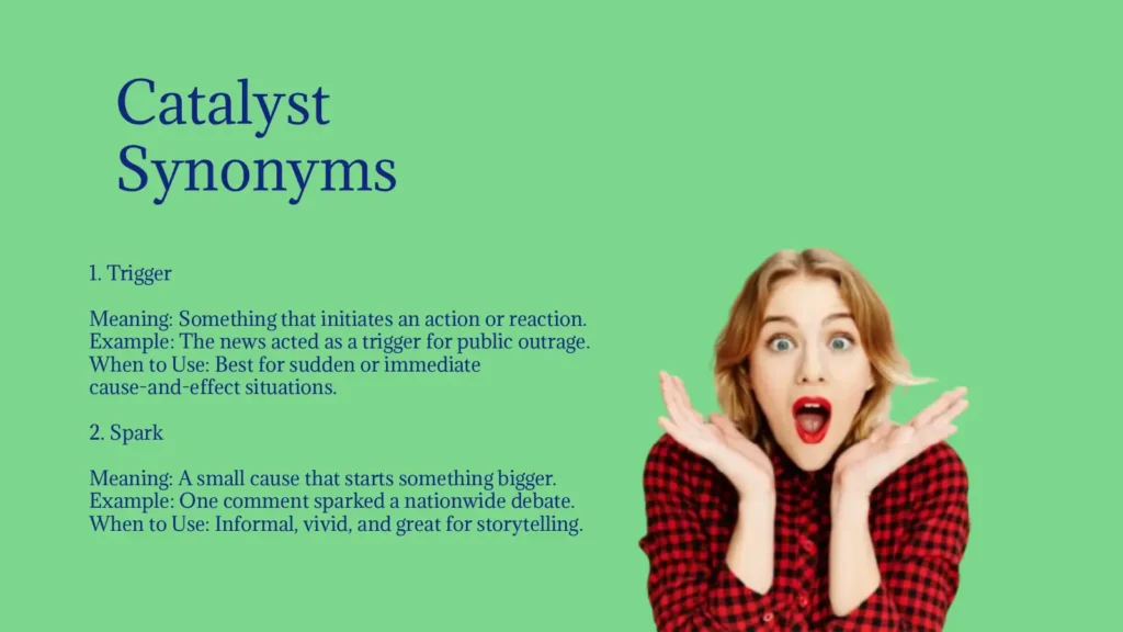 Catalyst Synonyms That Spark Change Instantly Online