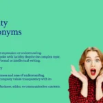 Clarity Synonyms That Make Words Shine Bright