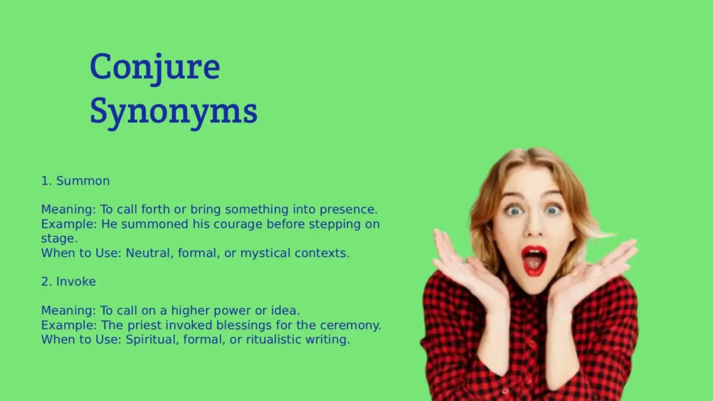 Conjure Synonyms That Spark Imagination Instantly