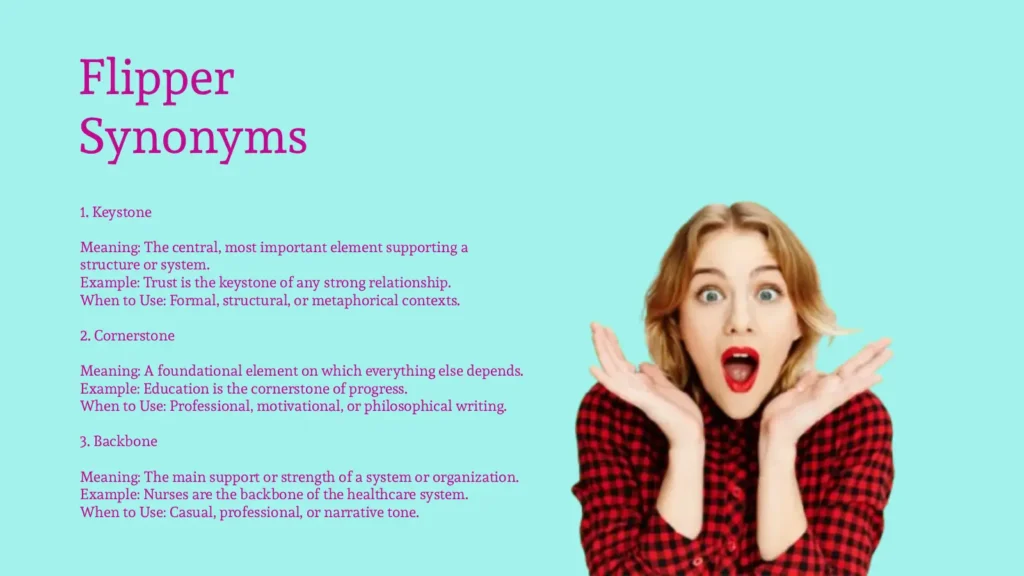 Flipper Synonyms That Enhance Descriptive Writing