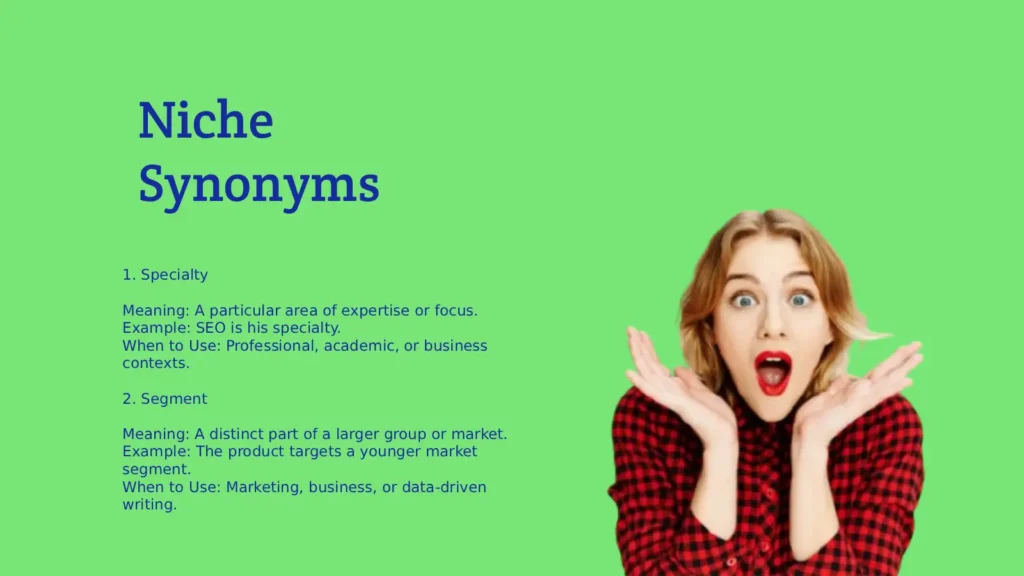 Niche Synonyms That Elevate Precision In Writing