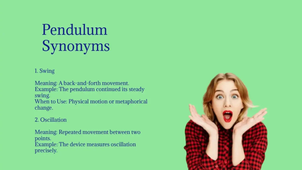 Pendulum Synonyms That Swing Your Writing Forward