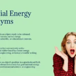 Potential Energy Synonyms That Power Clear Writing