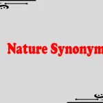 Nature Synonym