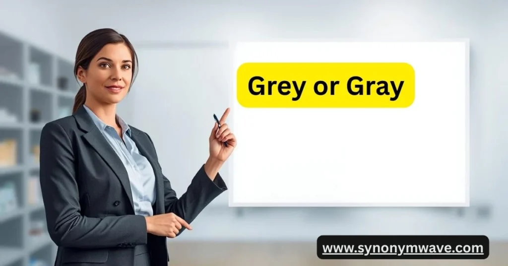 Grey or Gray