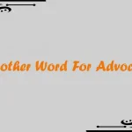 Another Word For Advocate