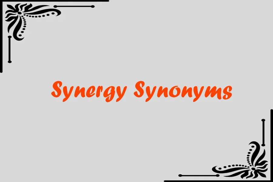 Synergy Synonyms