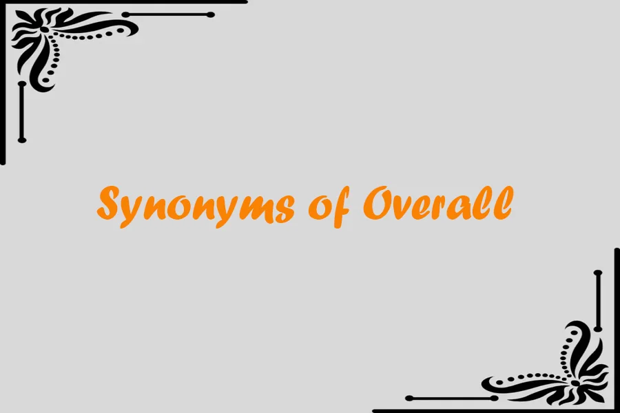 Synonyms of Overall
