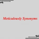 Meticulously Synonym