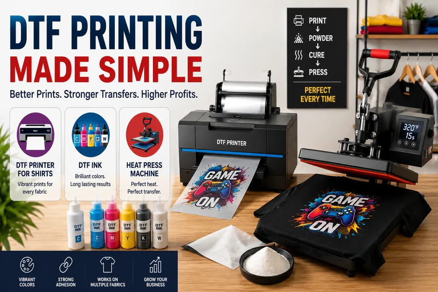 Building a Successful Apparel Business with Modern DTF Printing