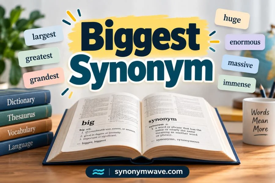 Biggest Synonym