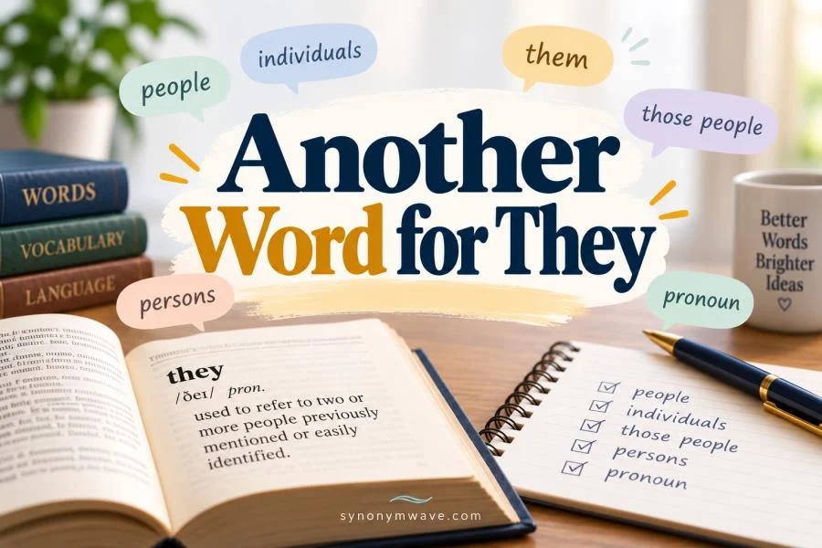 Another Word for They